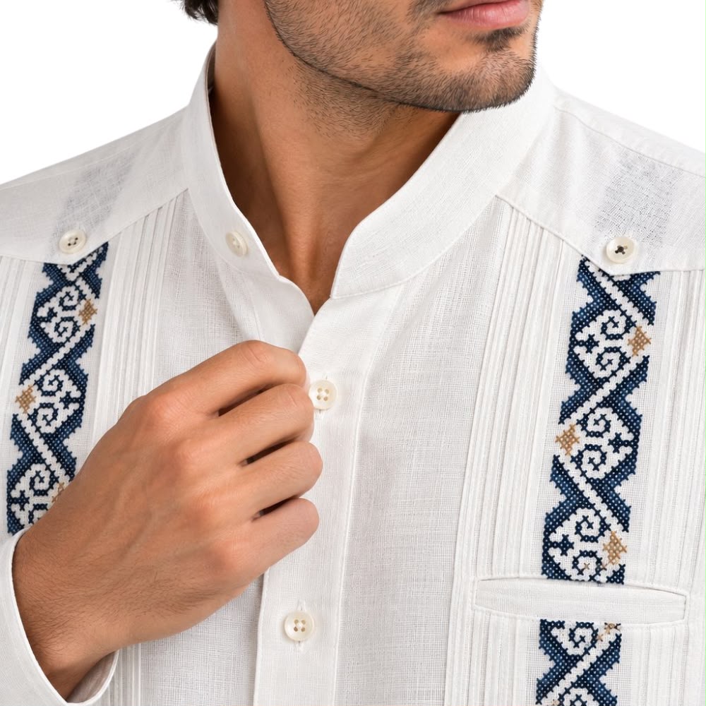 Guayabera para hombre Latyce