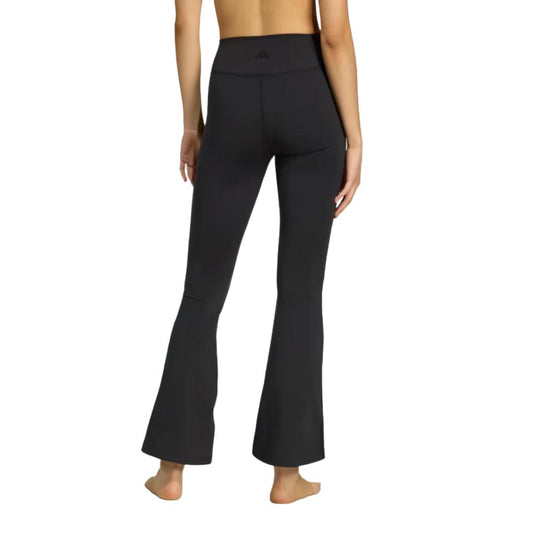 Mallas Adidas All Me Essentials Acampanadas Corte Alto Mujer - JW7667 - vista 3 | LATYCE
