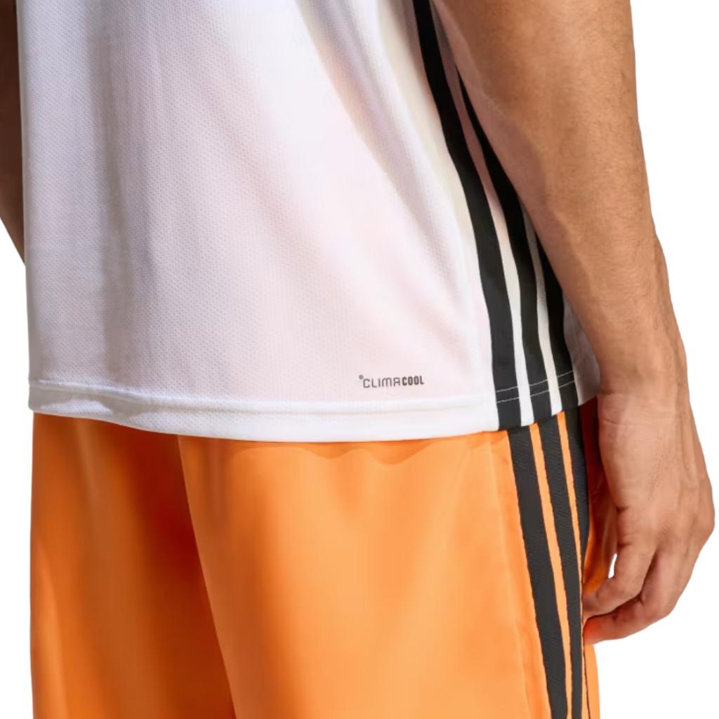Playera Adidas Workout Essentials Base 3 Franjas - KD0699