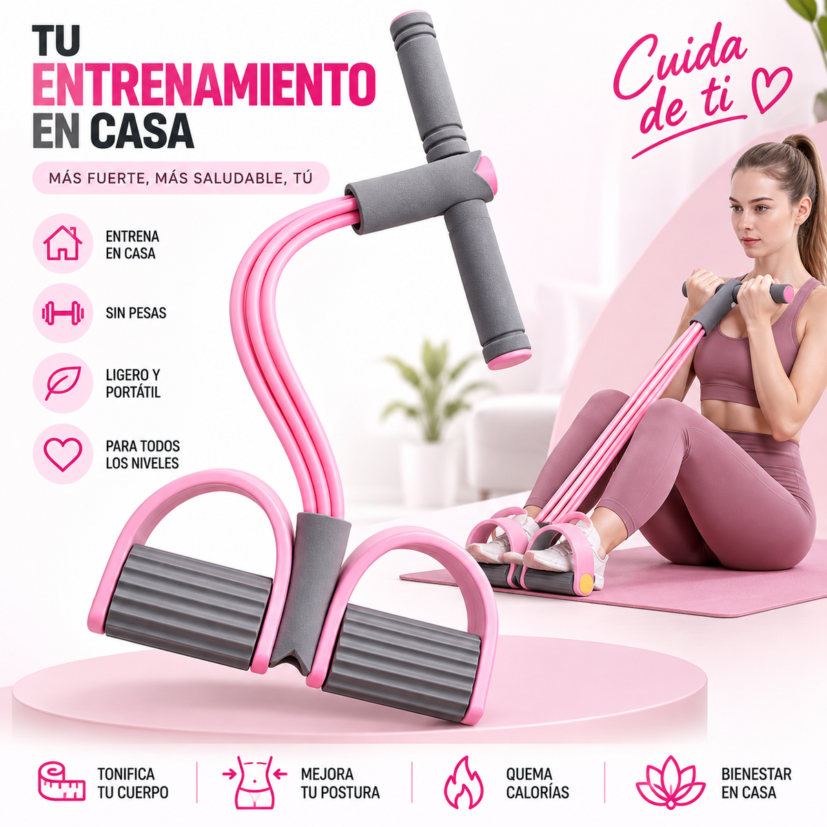 Banda de Alta Resistencia para Yoga - Latyce