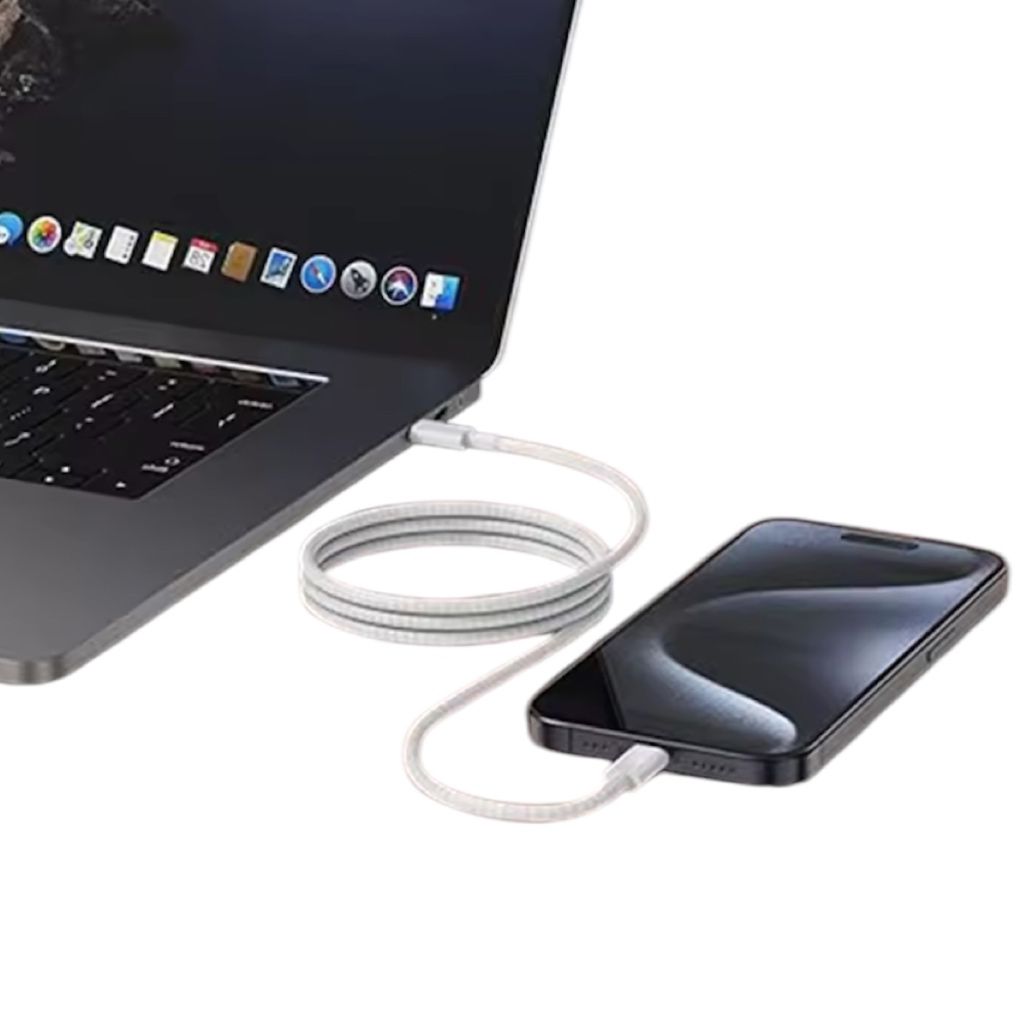 Cable Tipo USB-C 60W Carga Rápida