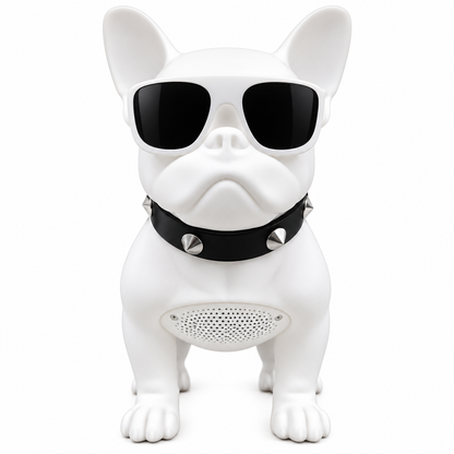 Bocina Portatil Recargable con Diseño Bulldog - Latyce