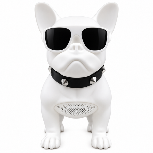 Bocina Portatil Recargable con Diseño Bulldog - Latyce