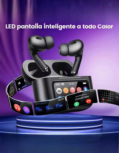 Audifonoes Inalambricos G-TIDE Future Pod con Pantalla Táctil y Cancelación de Ruido - Latyce