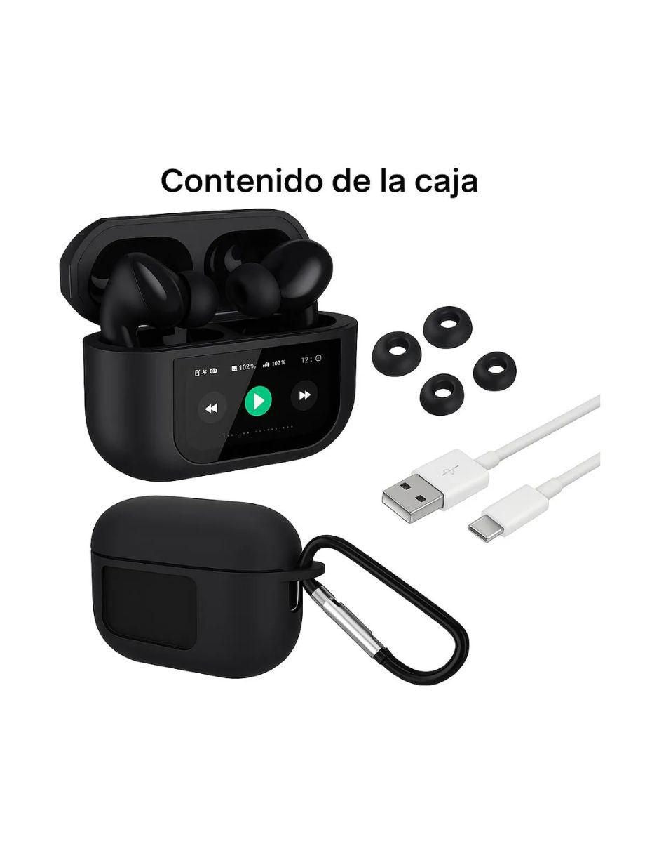 Audifonoes Inalambricos G-TIDE Future Pod con Pantalla Táctil y Cancelación de Ruido - Latyce