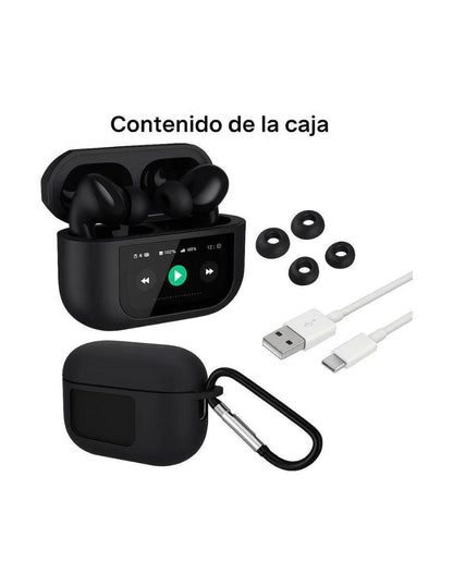 Audifonoes Inalambricos G-TIDE Future Pod con Pantalla Táctil y Cancelación de Ruido - Latyce