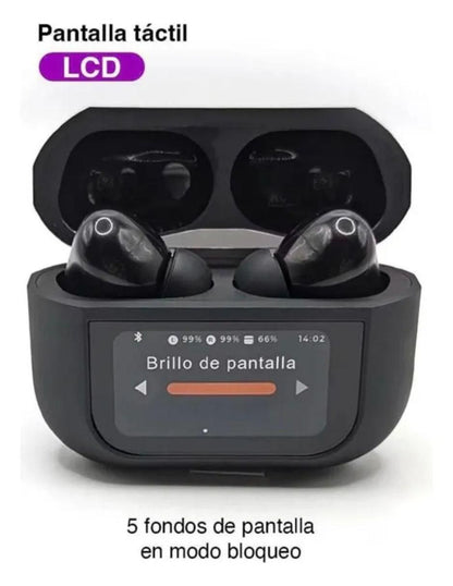 Audifonoes Inalambricos G-TIDE Future Pod con Pantalla Táctil y Cancelación de Ruido - Latyce