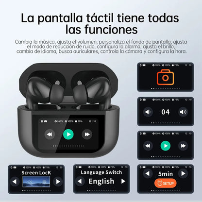 Audifonos G-TIDE Future Pod Pantalla Táctil y Cancelación de Ruido - Latyce