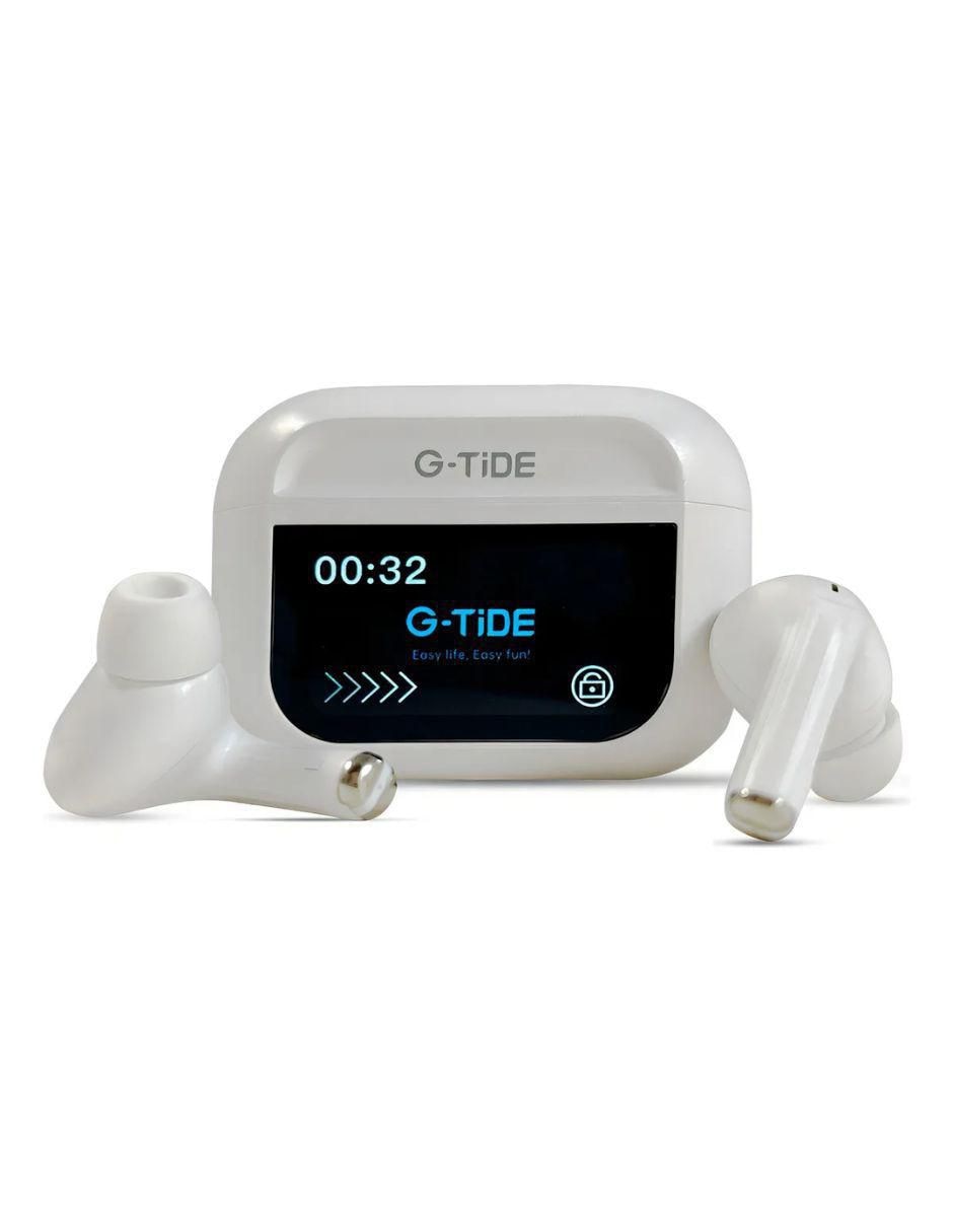 Audifonos Inalámbricos G-TIDE Future Pod con Pantalla Táctil y Cancelación de Ruido - Latyce