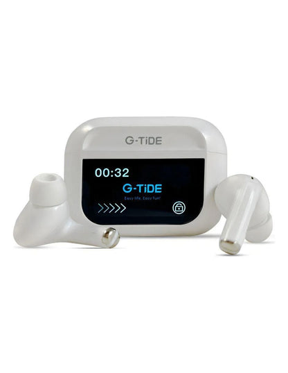 Audifonos Inalámbricos G-TIDE Future Pod con Pantalla Táctil y Cancelación de Ruido - Latyce