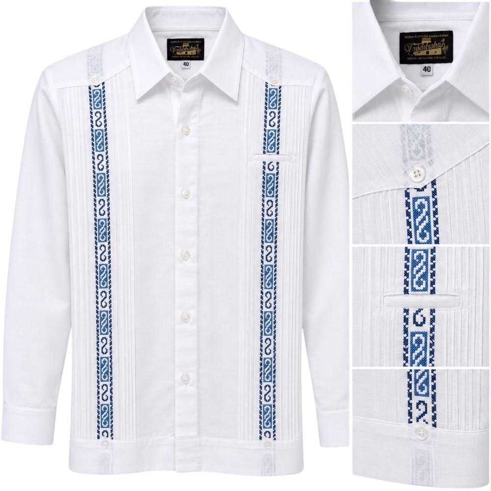 Guayabera para hombre Latyce