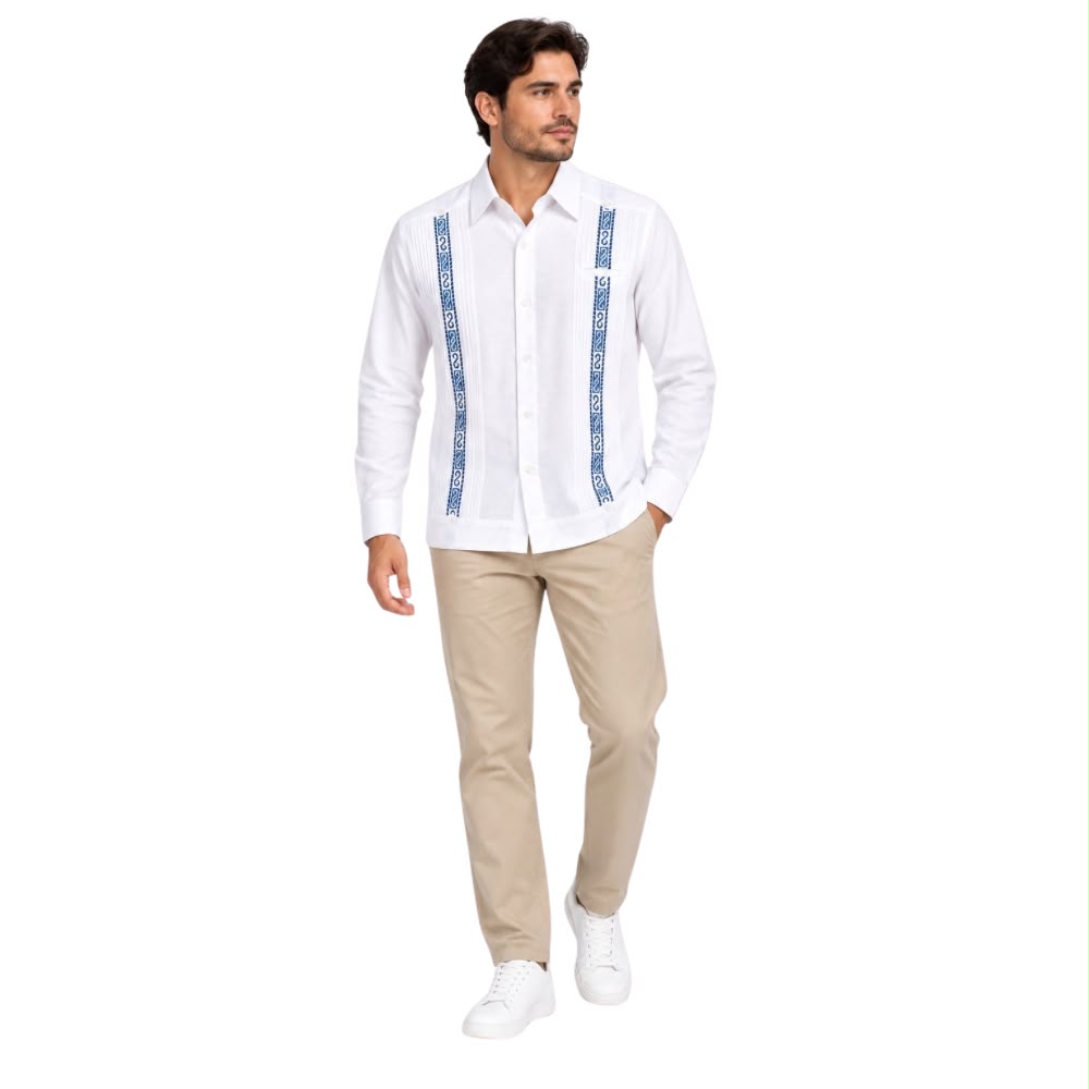 Guayabera para hombre Latyce