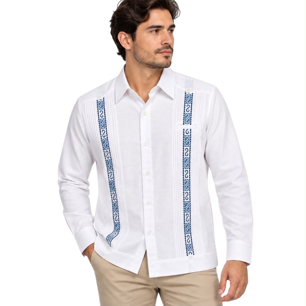 Guayabera para hombre Latyce