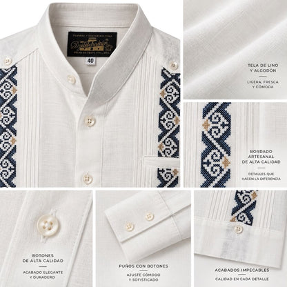 Guayabera para hombre Latyce