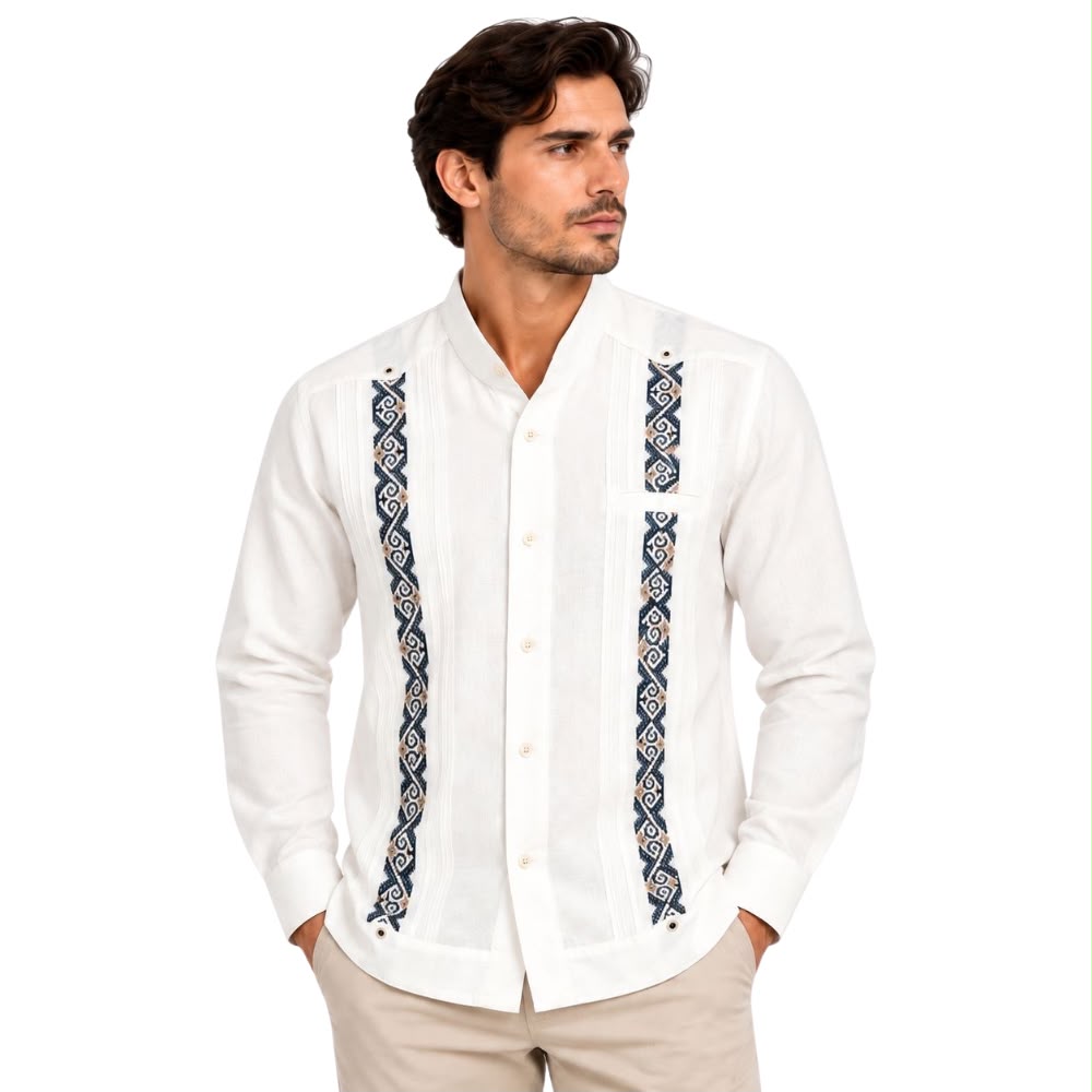 Guayabera para hombre Latyce