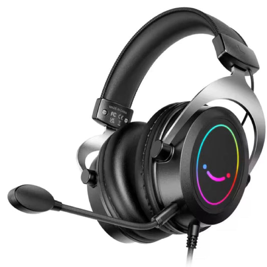 Audifonos Fifine Gaming RGB con Micrófono, Sonido Envolvente - Latyce