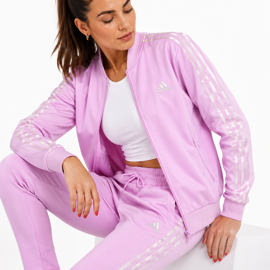 Conjunto Adidas Essentials 3 Franjas Mujer