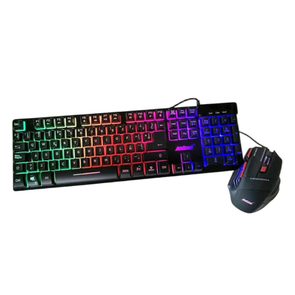 Set Gamer teclado + Mouse RGB Andowl | LATYCE
