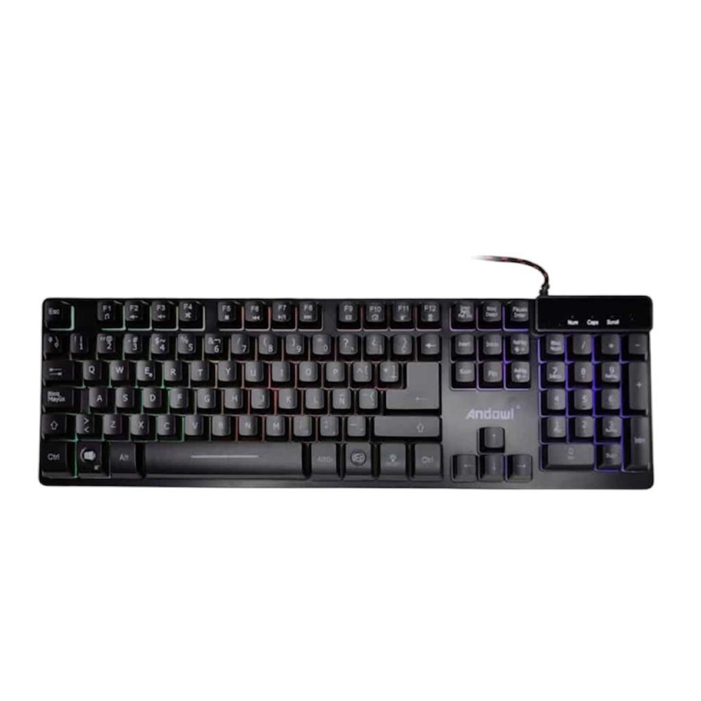 Set Gamer teclado + Mouse RGB Andowl | LATYCE
